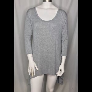 Frumos Gray Tunic Top M